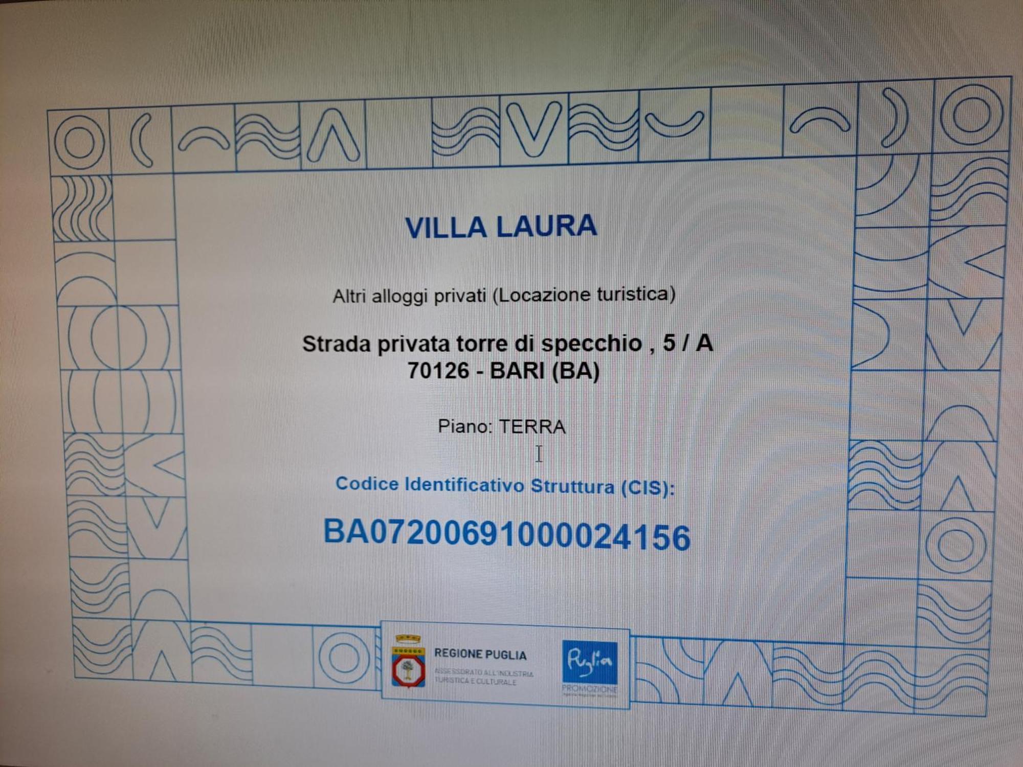 Villa Laura Bari Ngoại thất bức ảnh
